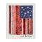 Stupell Industries Land That I Love Phrase Macrame American Flag Canvas Wall Art